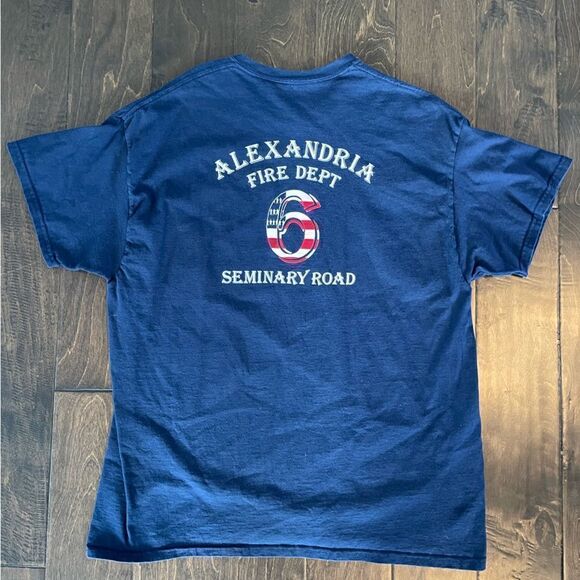 Alexandria Fire Dept Station 6 Seminary Road Sz XL - Picture 3 of 4